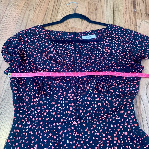 BB Dakota Heavy Petals Midi Dress - Picture 6 of 11